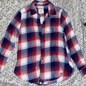 American Eagle Plaid button down